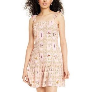 Agua Bendita x Target Floral Tile Dress NWT